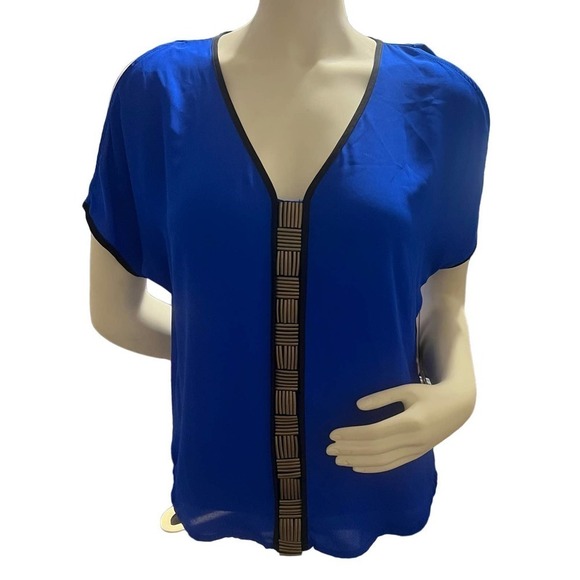 XOXO Cold Shoulder Blouse - Picture 1 of 7